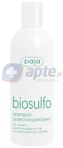 ziaja biosulfo szampon przeciwłupieżowy 300ml