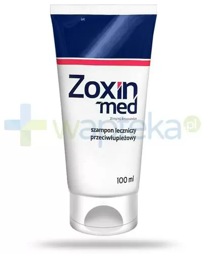 zoxin-med 20 mg ml szampon leczniczy przeciwłupieżowy